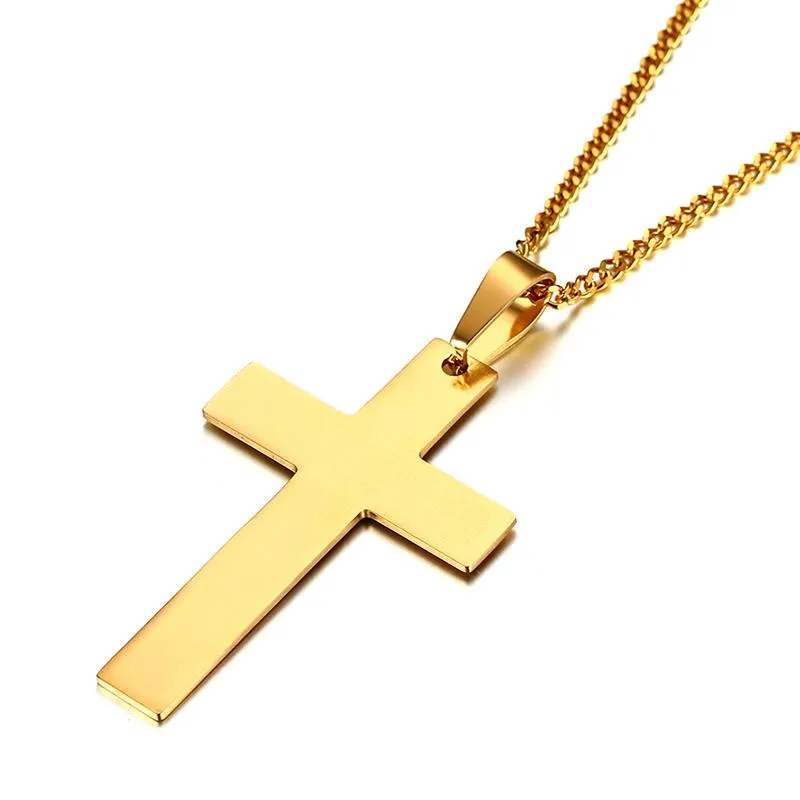 24" Jesus Cross Prayer Necklace