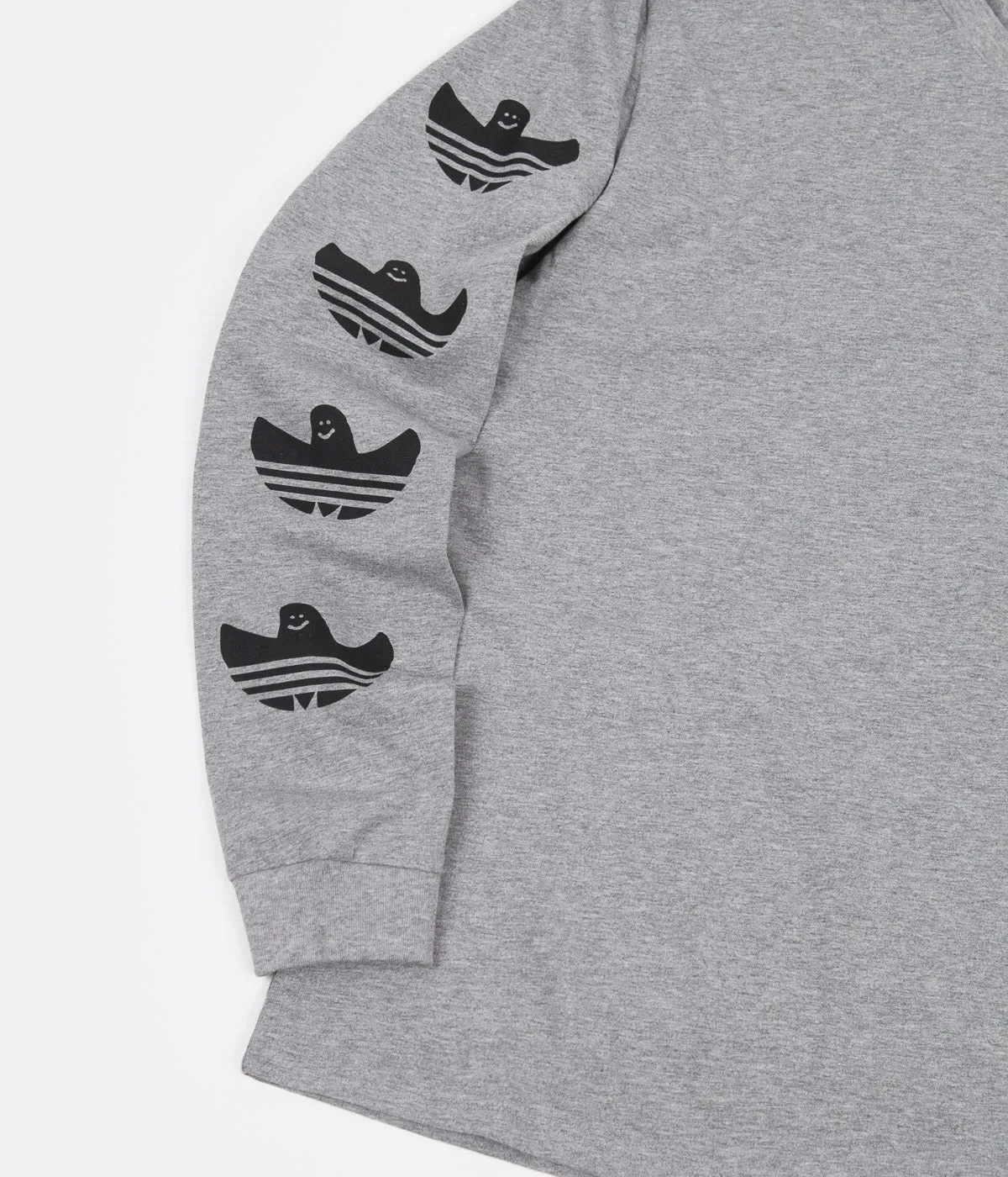 Adidas G Shmoo Long Sleeve T-Shirt - Core Heather / Black