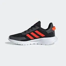 Adidas Tensaur Black/red Laced Kids