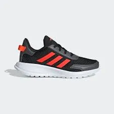 Adidas Tensaur Black/red Laced Kids