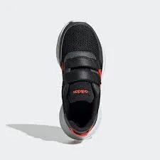 Adidas Tensaur Black/red Velcro Kids