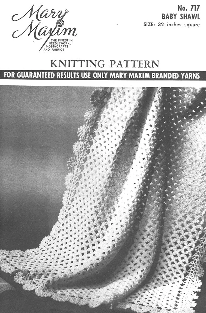 Baby Shawl Pattern