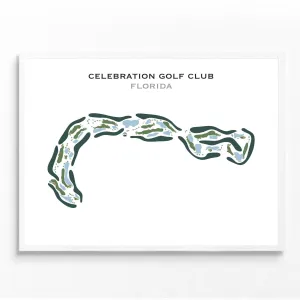 Celebration Golf Club, Florida - Printed Golf Course