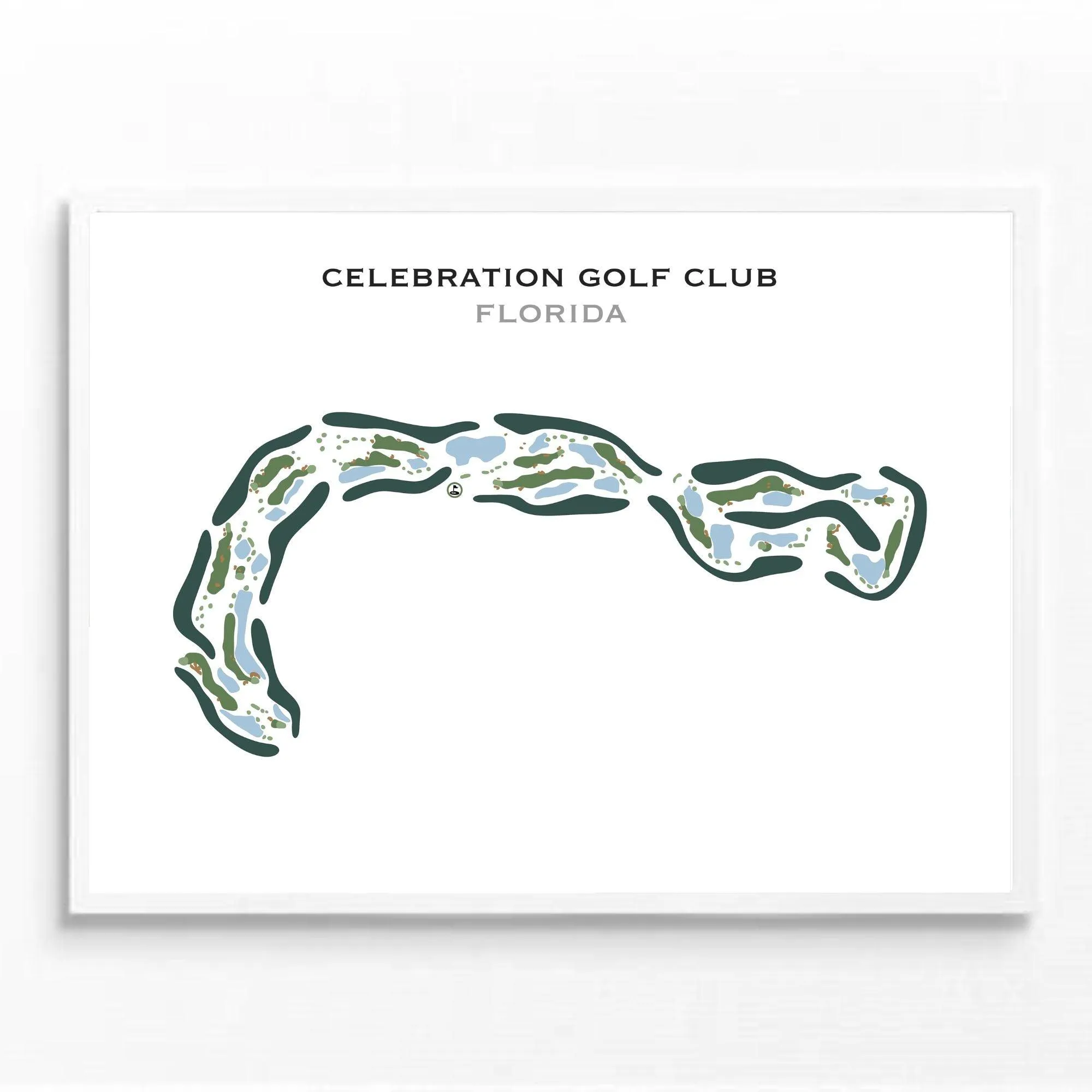 Celebration Golf Club, Florida - Printed Golf Course