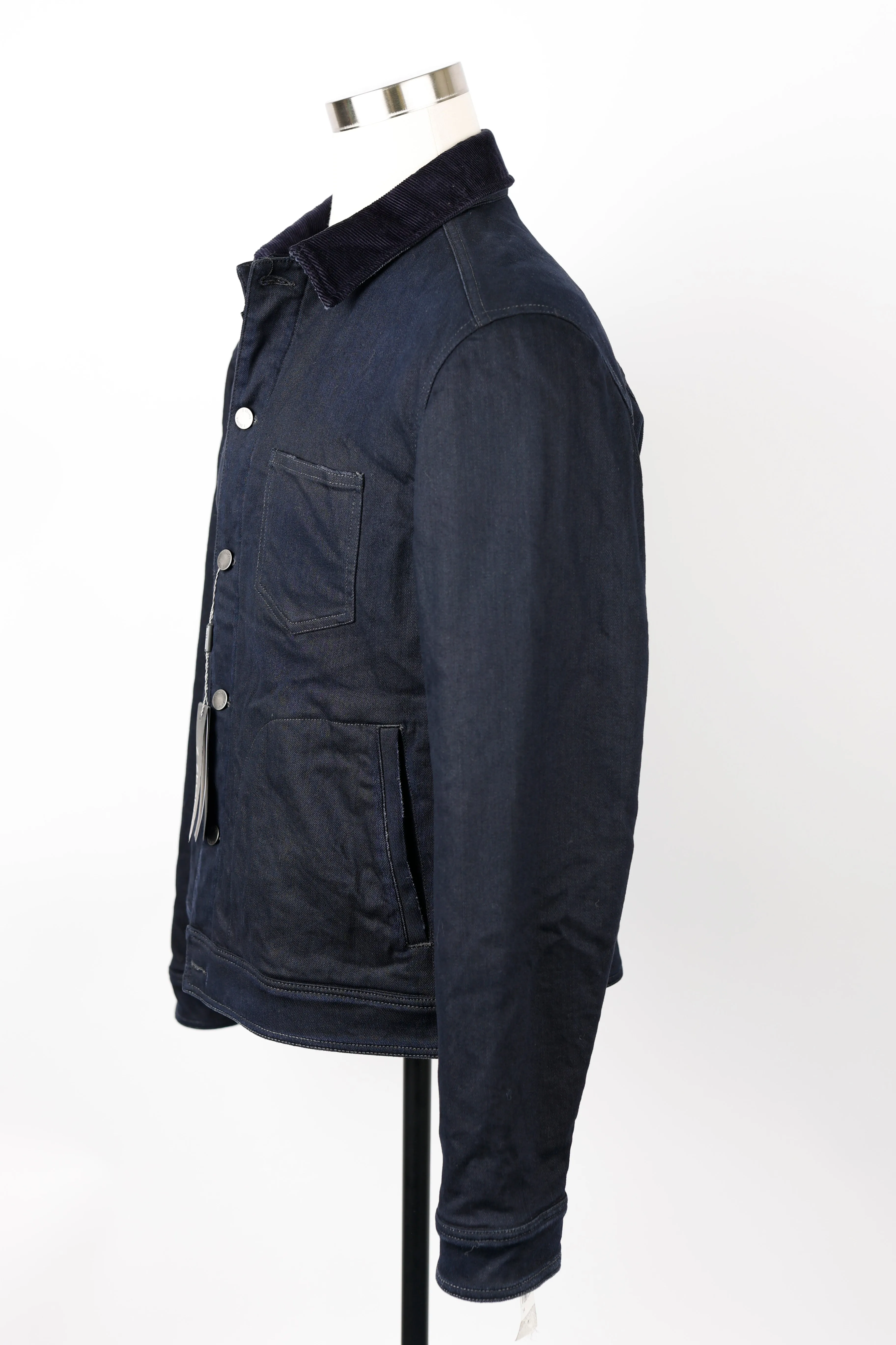 Denim Padded Shirt Jacket