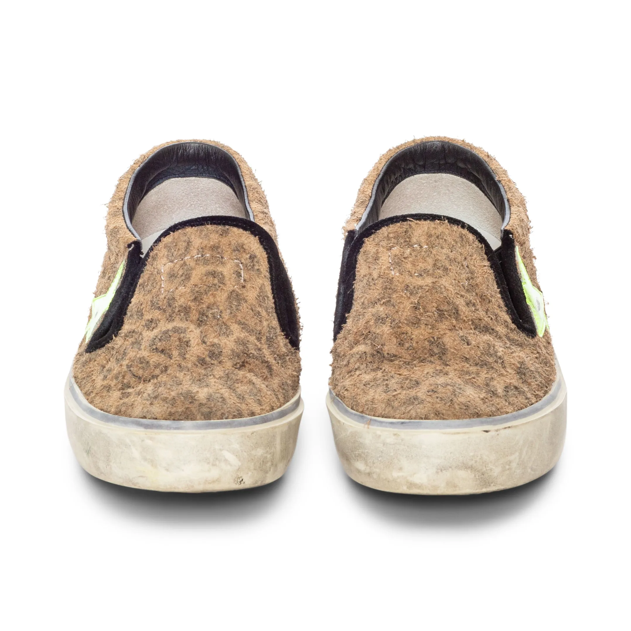 Hanami Leopard Print Slip-On Sneakers 37