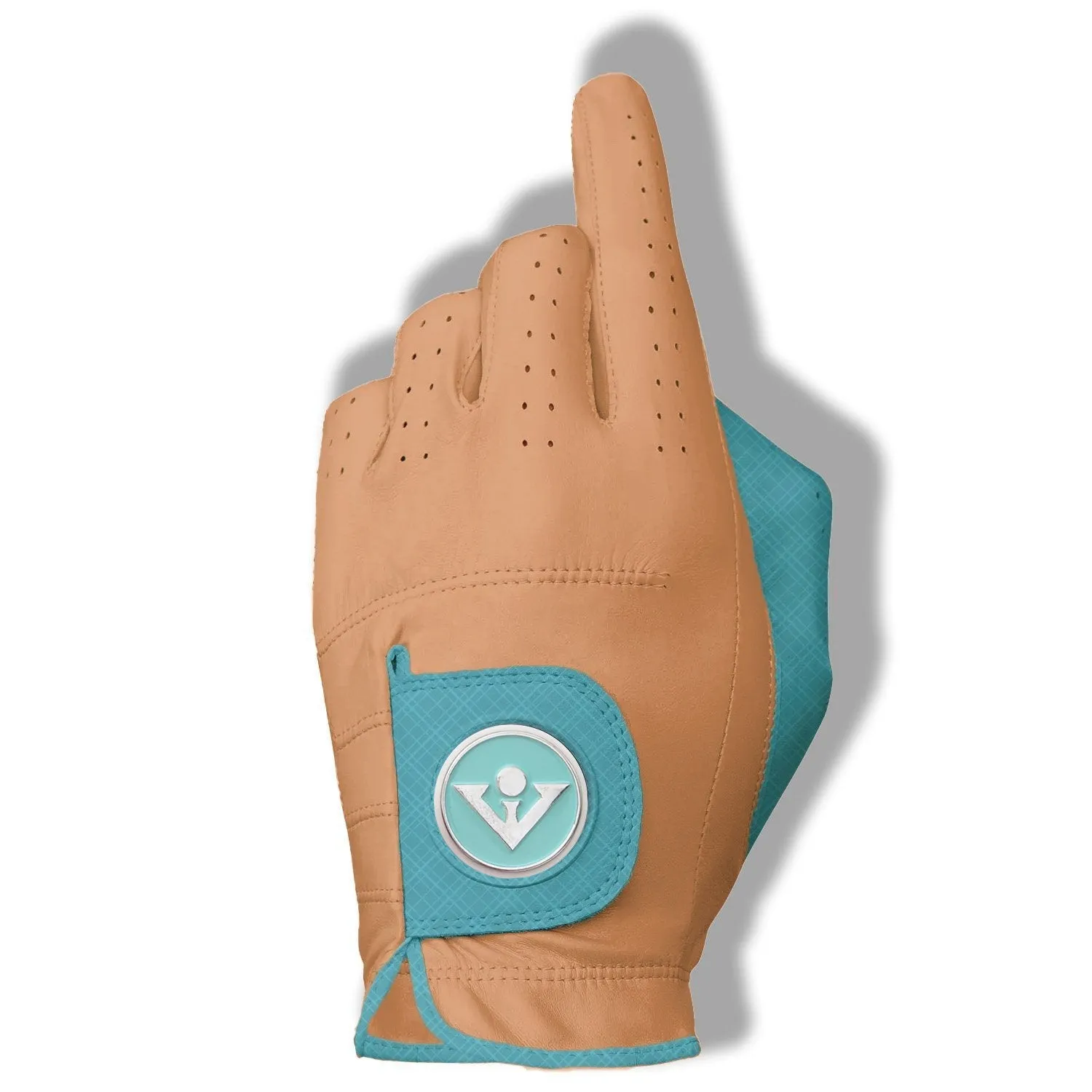 Harlem Heritage | Men's Orange Golf Glove