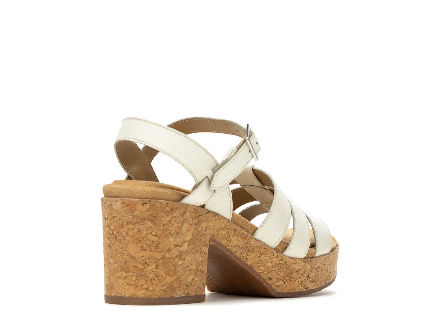 Hush Puppies Poppy Platform Sandals, Vanilla