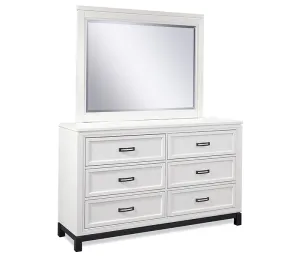 Hyde Park Dresser/Mirror - White