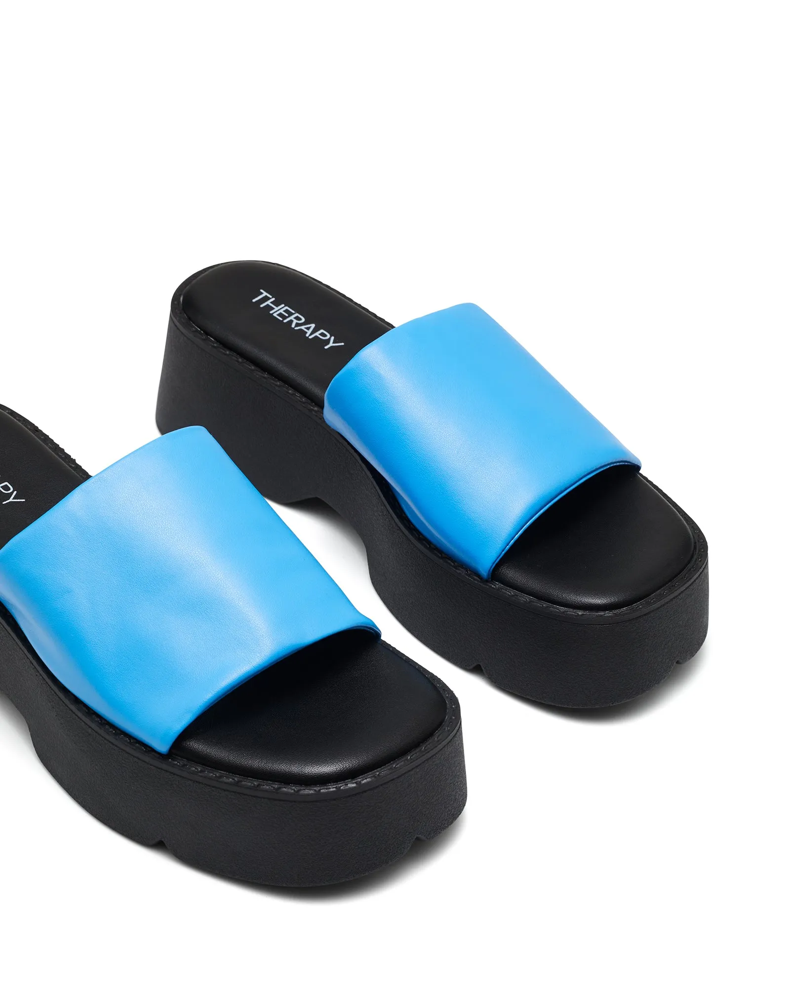 Kali Flatform Sandal Azure