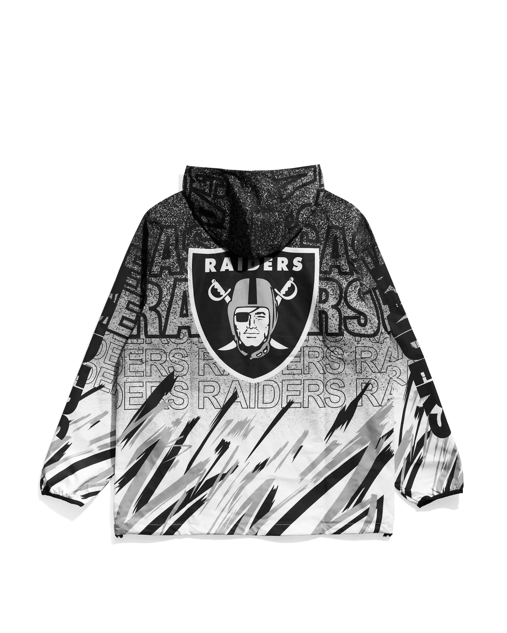 Las Vegas Raiders Sketch Pad Anorak Jacket