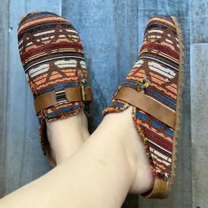 Livin' with Ease Slip On in Desert Aztec