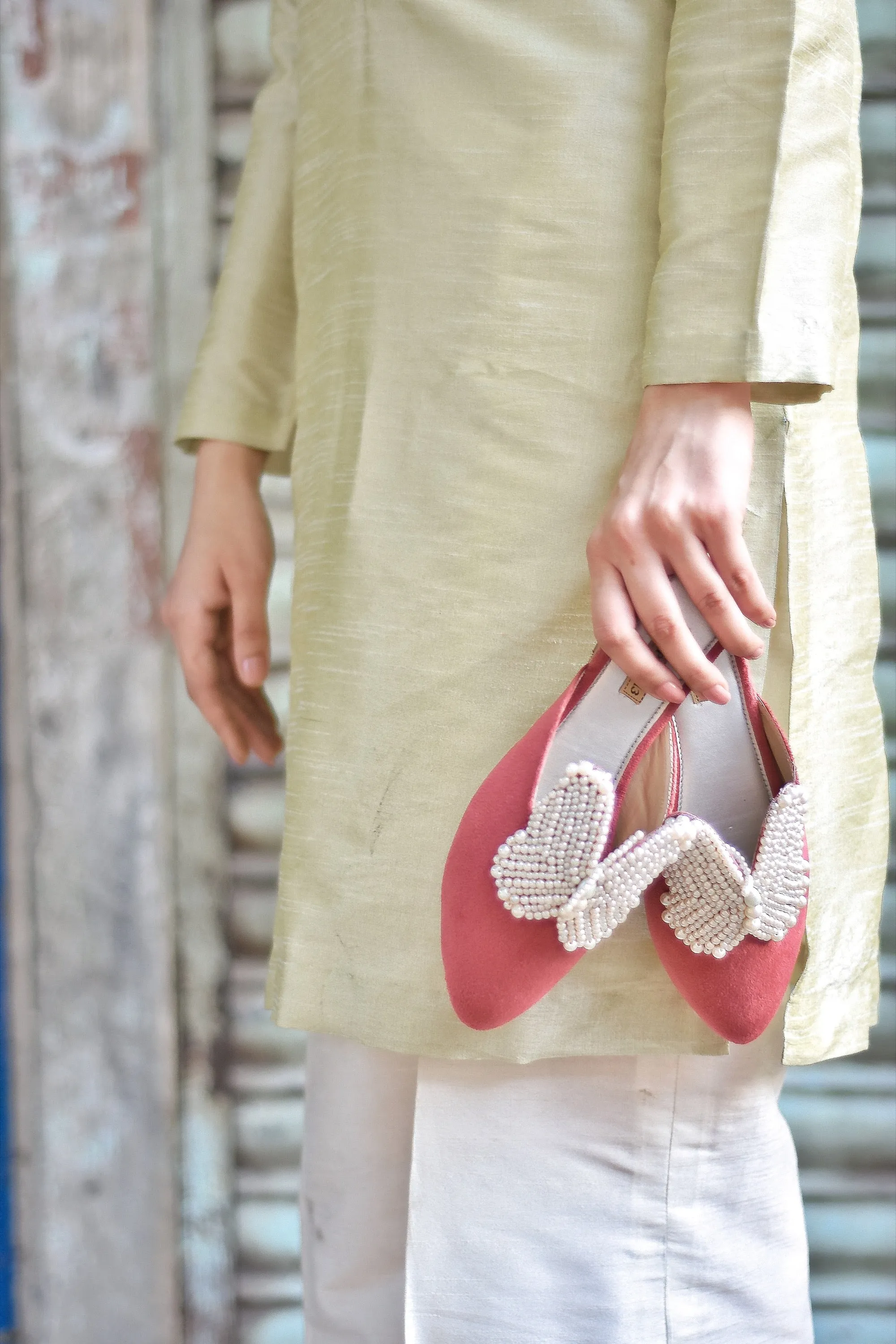 Mule | Pearly Butterfly