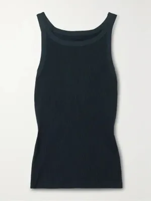 Nili Lotan - Jennifer Rib tank in Dark Navy