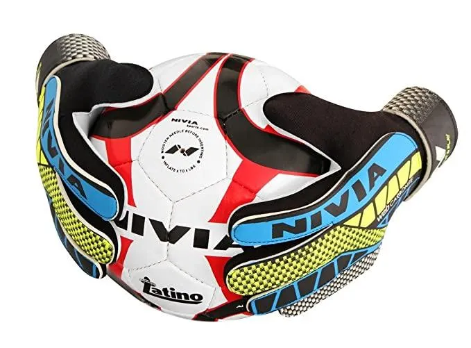 Nivia Carbonite Web Football Gloves | KIBI Sports