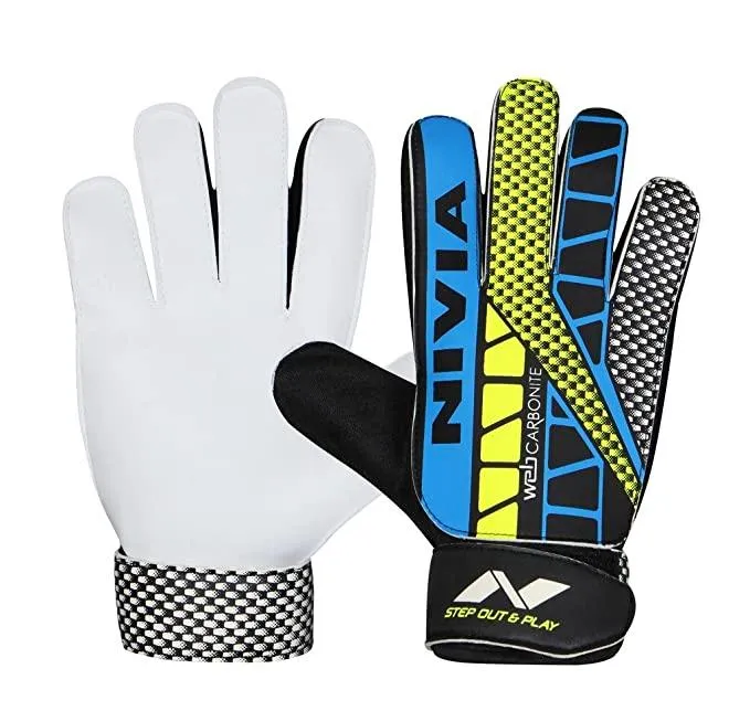 Nivia Carbonite Web Football Gloves | KIBI Sports