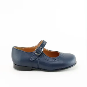 Papanatas Navy Blue Buckle Mary Jane