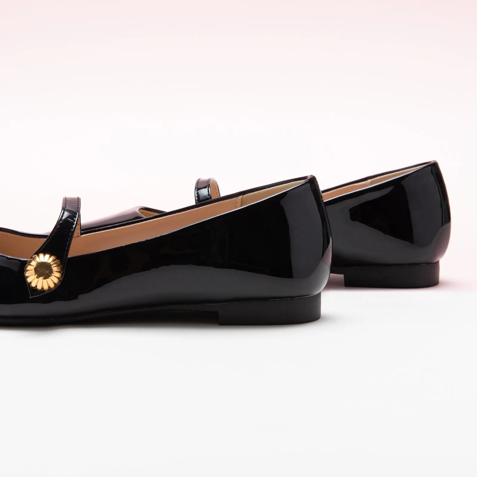 Patent Single-Strap Mary Jane (Clara) Black