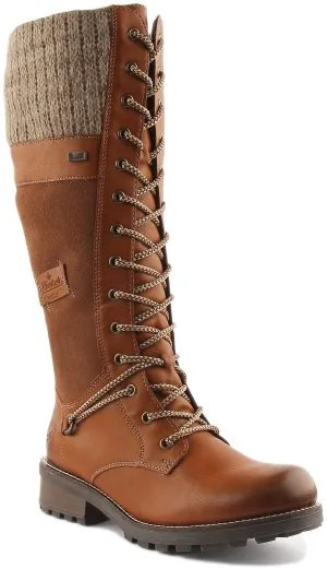 Rieker Z0442 In Brown For Women