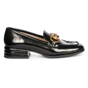 Saint Cosmos Black Handcrafted Leather Shoes