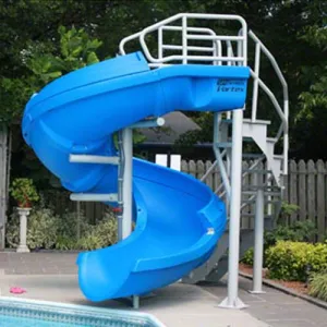 SR Smith Vortex Slide Closed Flume & Stairs - Blue