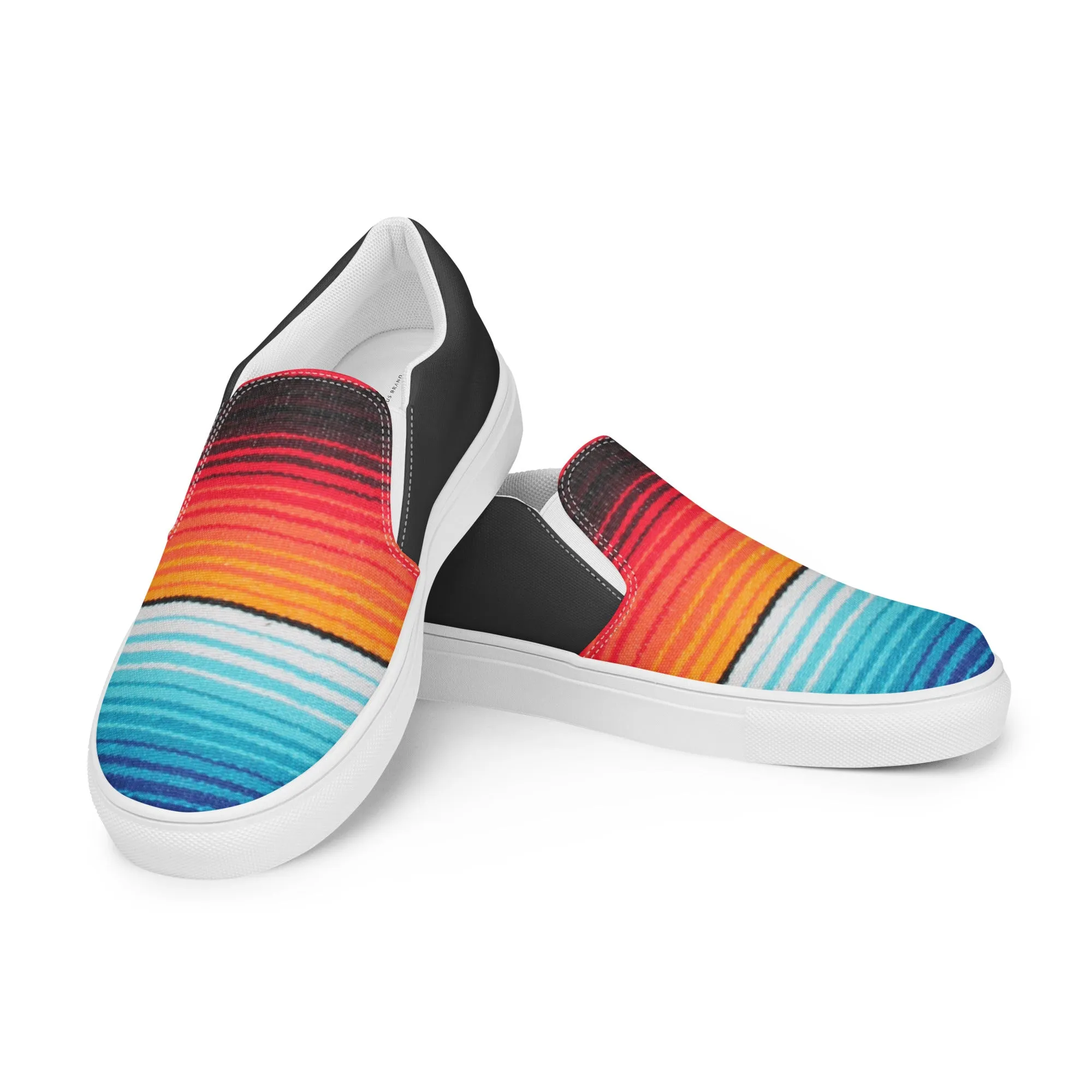 TCB Dark Serape slip on shoes