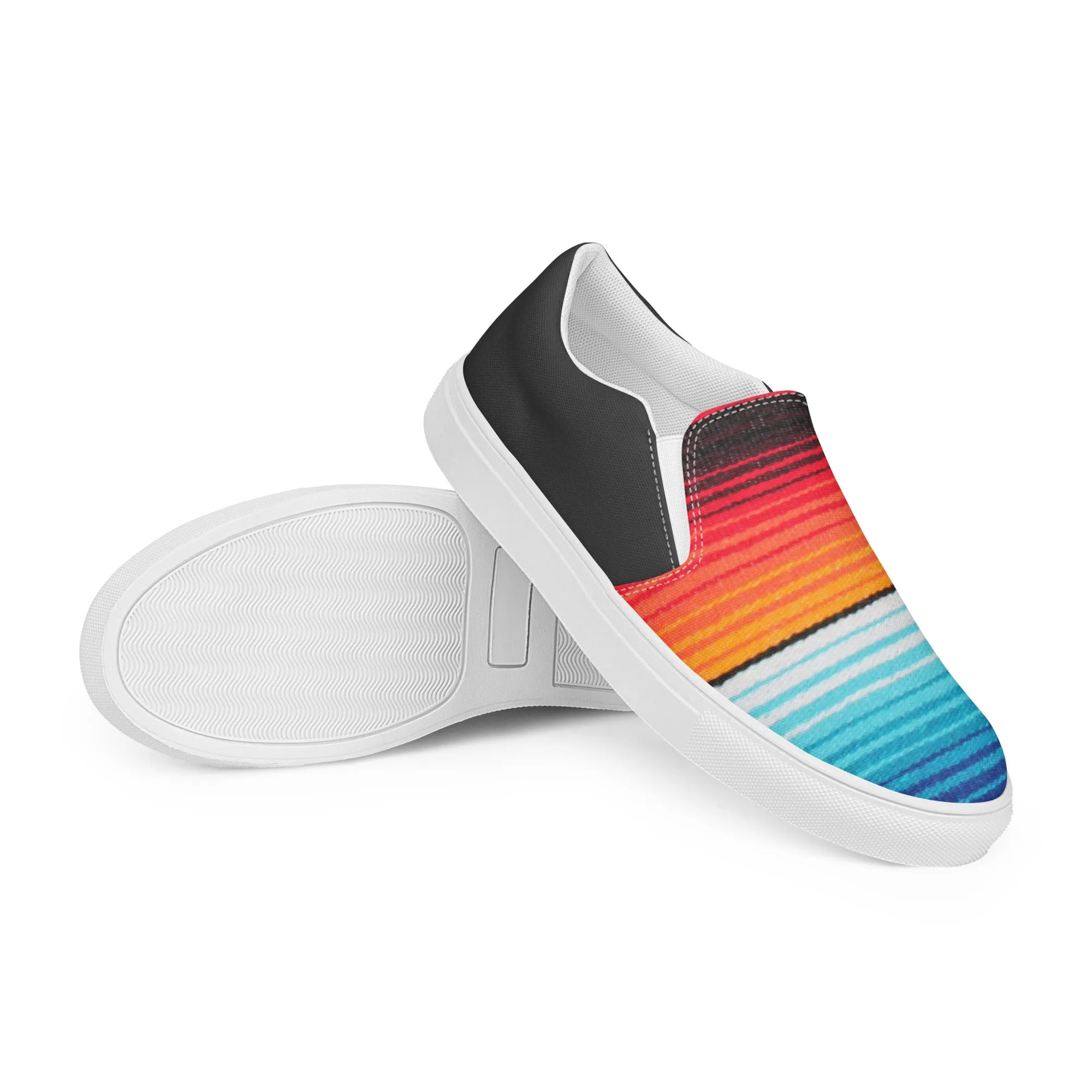 TCB Dark Serape slip on shoes